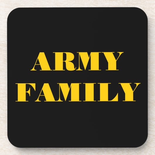 Untersetzer Set Army Family (Vorderseite)