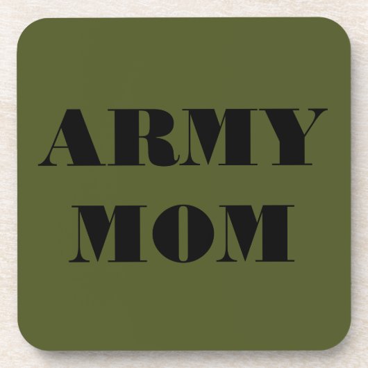 Untersetzer Set Army Mama (Vorderseite)