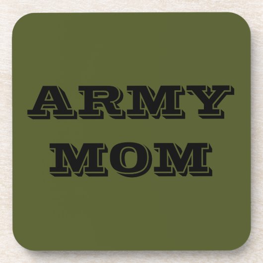 Untersetzer Set Army Mama (Vorderseite)