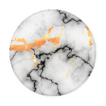 Untersetzer-Set aus schwarzem, goldfarbenem und gr