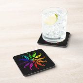 Untersetzer Set - Farbige Blätter (Rechte Seite)