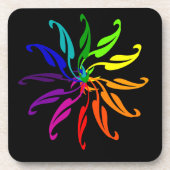 Untersetzer Set - Farbige Blätter (Vorderseite)