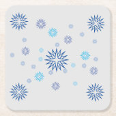 Untersetzer Set - glühende Sterne (Vorderseite)