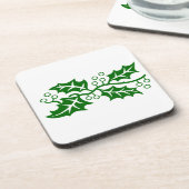 Untersetzer Set - Holly Blätter und Berries (Linke Seite)