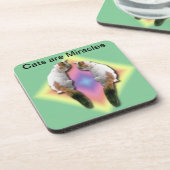 Untersetzer Set - Katzen sind Wunder (Linke Seite)