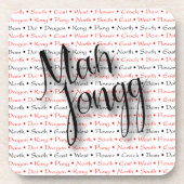 Untersetzer-Set Milliamperestunde Jongg Getränkeuntersetzer (Vorderseite)