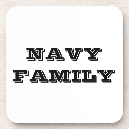 Untersetzer Set Navy (Vorderseite)