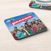 Untersetzer-Set-Paket mit 6 Kunststoffteilen Getränkeuntersetzer (Linke Seite)