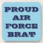 Untersetzer Set Proud Air Force Brat (Vorderseite)