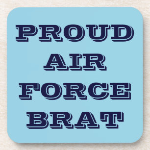 Untersetzer Set Proud Air Force Brat