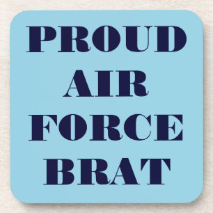 Untersetzer Set Proud Air Force Brat