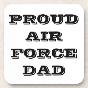 Untersetzer Set Proud Air Force Vater