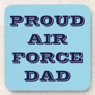 Untersetzer Set Proud Air Force Vater