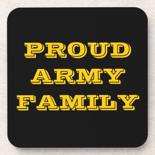 Untersetzer Set Proud Army (Vorderseite)