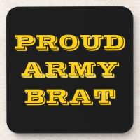 Untersetzer Set Proud Army Brat