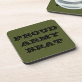 Untersetzer Set Proud Army Brat (Linke Seite)