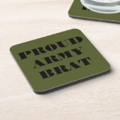 Untersetzer Set Proud Army Brat (Linke Seite)