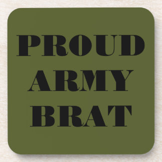 Untersetzer Set Proud Army Brat
