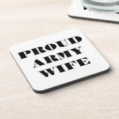 Untersetzer Set Proud Army Ehefrau (Linke Seite)