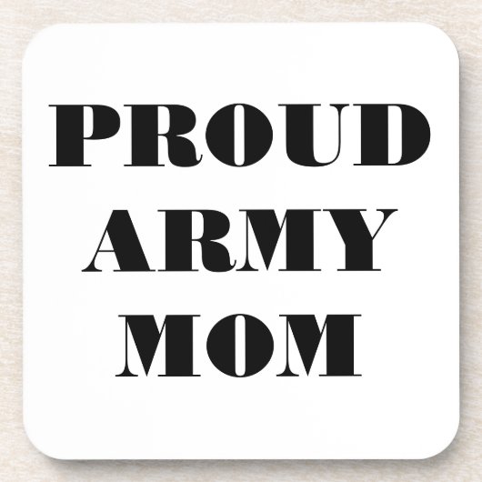 Untersetzer Set Proud Army Mama (Vorderseite)