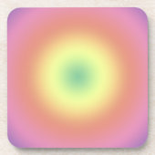 Untersetzer Set - Regenbogenkreise (Vorderseite)