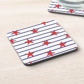 Untersetzer Set - Roter Seeteufel (Linke Seite)