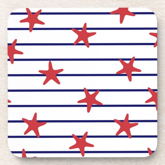 Untersetzer Set - Roter Seeteufel (Vorderseite)