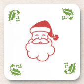 Untersetzer Set - Santa und Holly (Vorderseite)