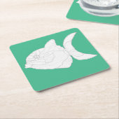 Untersetzer Set - Streifen Fisch zu Farbe (angewinkelt)