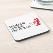 Untersetzer (Set von 6) - Bambushaus der Puppen (Linke Seite)