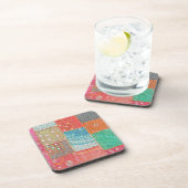 UNTERSETZER/SET VON 6 "PATCHWORK MULTI FARBE" UNTERSETZER (Rechte Seite)