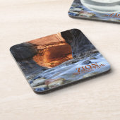 Untersetzer, Set von 6, Zion Engen Untersetzer (Linke Seite)