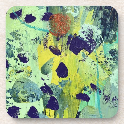 Untersetzer, Set von sechs Jahren Getränkeuntersetzer (Vorderseite)