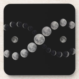 Untersetzer-Sets für die Endlosmondphase Getränkeuntersetzer