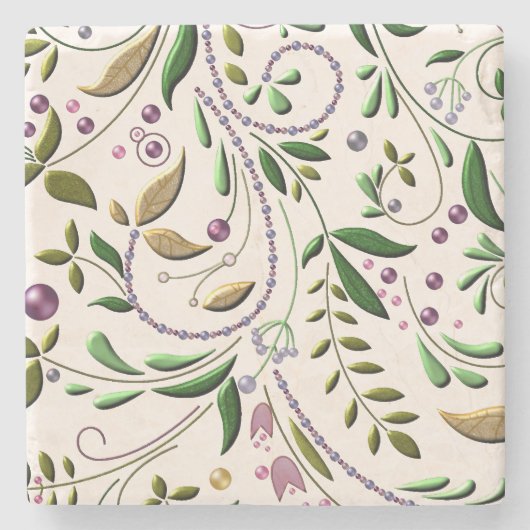 Untersetzer - Stein - Toskanischer Geschmack (Vorderseite)