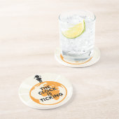 Untersetzer - tickende Uhr (Seite)