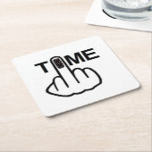 Untersetzer Time Gedreht (angewinkelt)