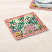 Untersetzer - Tropenkabine Paintstroke-2 (angewinkelt)