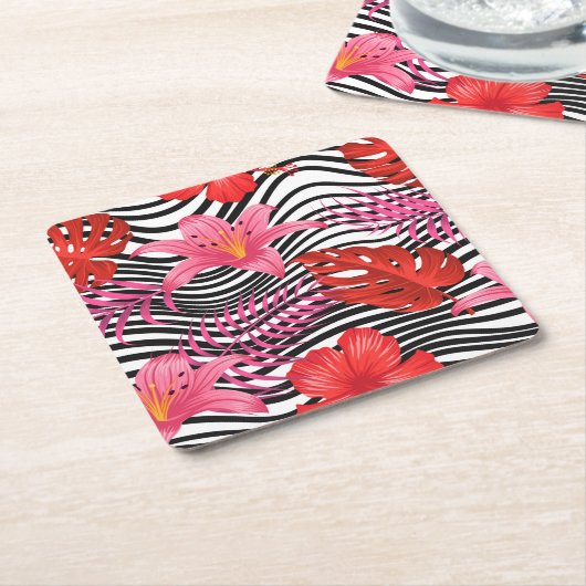 Untersetzer Tropenpalmen (angewinkelt)