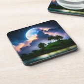 Untersetzer Tropical Island Moonlight (Linke Seite)