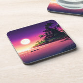 Untersetzer Tropical Island Moonlight (Linke Seite)