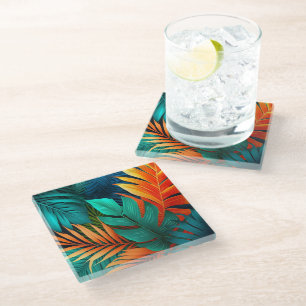 Untersetzer Tropische Palmen