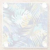 Untersetzer Tropische Palmen (Rückseite)