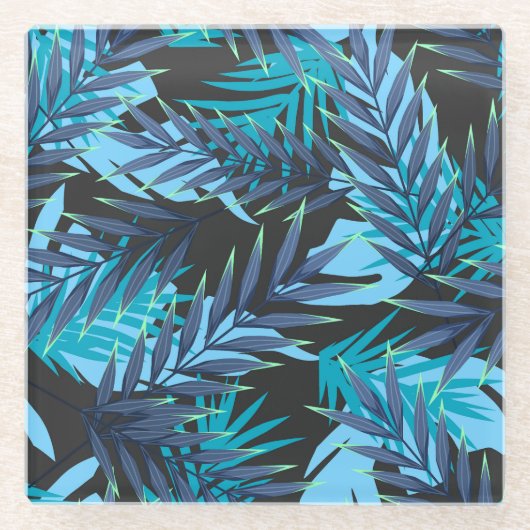 Untersetzer Tropische Palmen (Vorderseite)