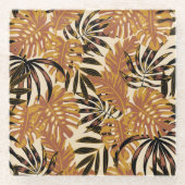 Untersetzer Tropische Palmen (Vorderseite)
