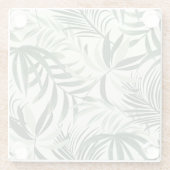 Untersetzer Tropische Palmen (Rückseite)