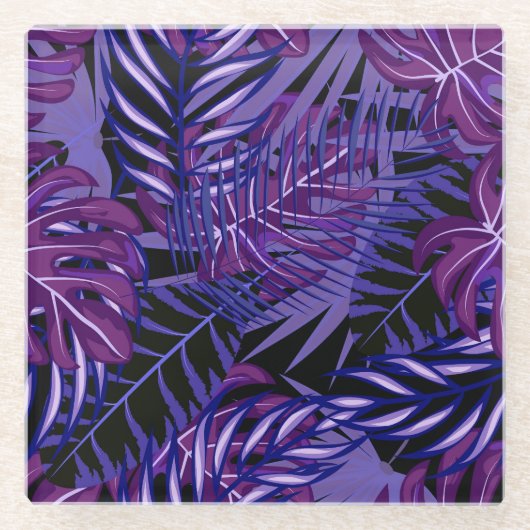 Untersetzer Tropische Palmen (Vorderseite)