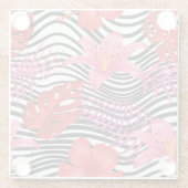 Untersetzer Tropische Palmen (Rückseite)