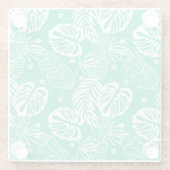 Untersetzer Tropische Palmen (Rückseite)