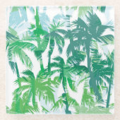 Untersetzer Tropische Palmen (Vorderseite)